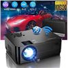 Image 1 : 5G WiFi Bluetooth Native 1080P Projector[Projector Screen Included], Roconia 12000LM Full HD Movie P