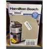 Image 2 : Hamilton Beach Burr Coffee Grinder, 12 Cups, Stainless Steel Black ,80385