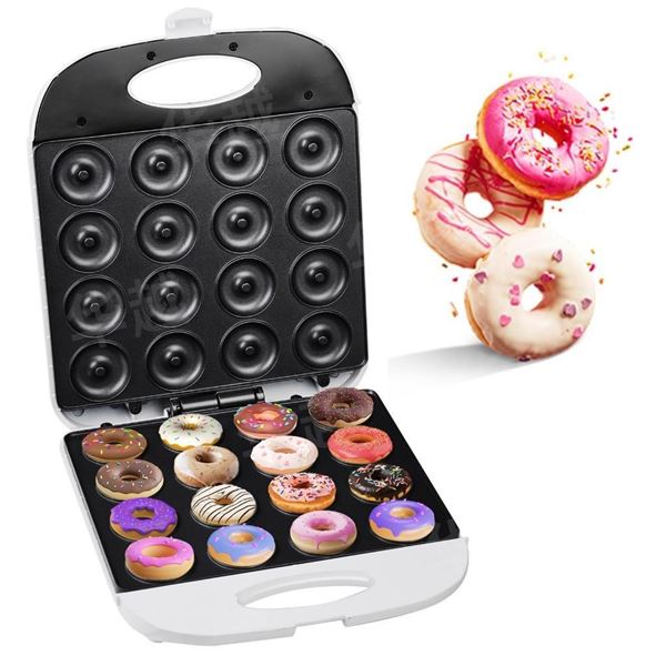 Mini Donut Maker, Mini pancakes maker Machine for Breakfast, Snacks, Desserts & More with Non-stick 