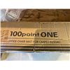Image 3 : 100pointONE Chair Mat (for Low Pile Carpet, Rectangle)