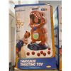 Image 2 : EagleStone Movable Dinosaur Shooting Toys Target Shooting Games w/ 2 Pump Guns, LED Score Record, 48