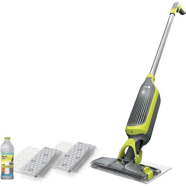 Shark VM200C VACMOP Cordless Hard Floor Vacuum Mop with Disposable VACMOP Pad, Clean Green (Canadian