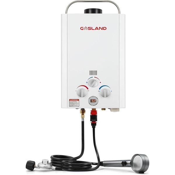 Tankless Water Heater, Gasland BE158 1.58GPM 6L Outdoor Portable Gas Water Heater, Instant Propane W
