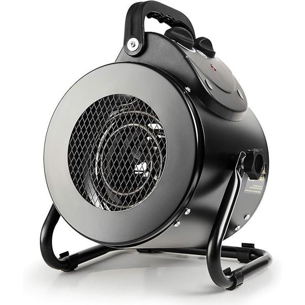 iPower Electric Greenhouse Heater Fan for Greenhouse, Grow Tent, Workplace, Overheat Protection, Fas