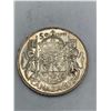 Image 2 : Canada King George VI 1952 Silver Half Dollar