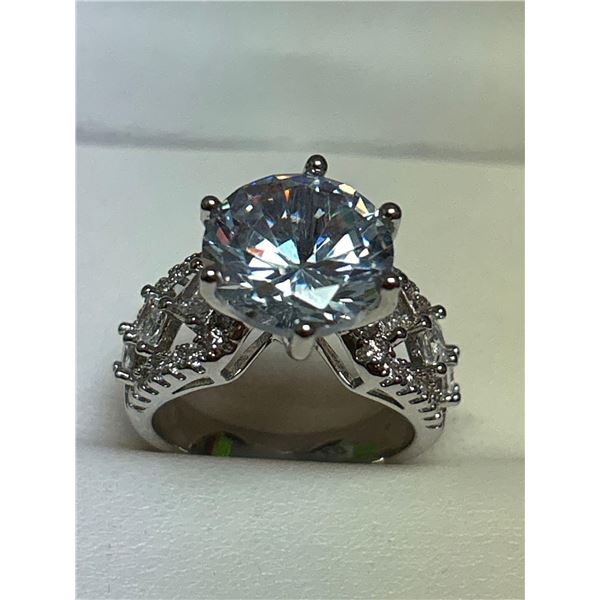 V.Wang Styled 1.85 Carat Brilliant Round Cut Solitaire engagement ring