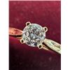 Image 3 : 10K Yellow Gold 1.4G Lab Diamond 0.26Ct Ring (~Size 6)(Ring is resizable for $40), Made in Canada, A