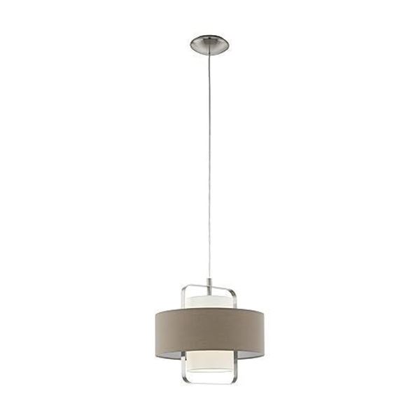 Eglo 1-Light Pendant Fontao - Satin Nickel - LED 10 W