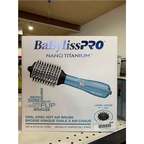 BabylissPro Nano Titanium Oval Ionic Hot Air Brush