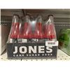 Image 1 : Jones Cane Sugar Soda Strawberry Lime 355ml x 12