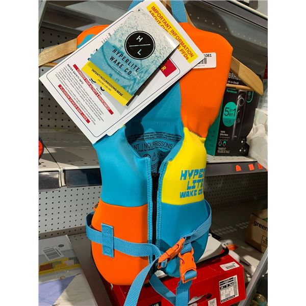 Hyperlite Wake Co. Infant Size Life Vest 30lbs