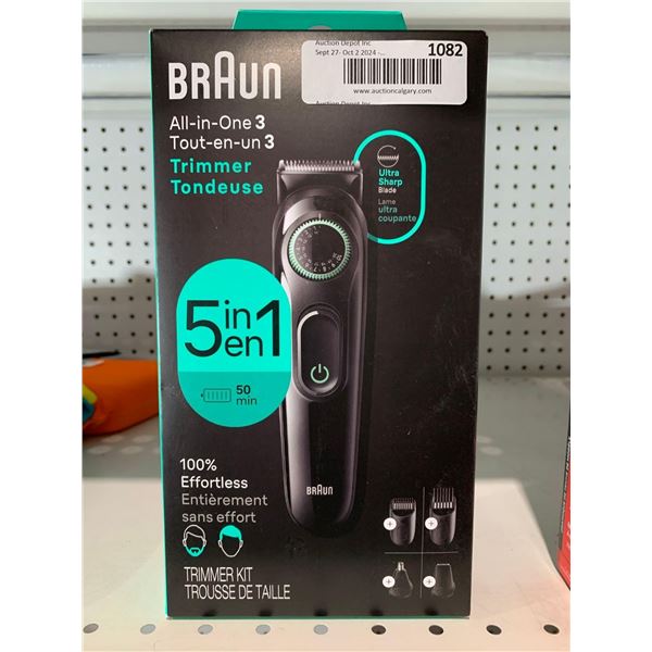 Braun AlI in 1 3 Trimmer Kit 5 in 1
