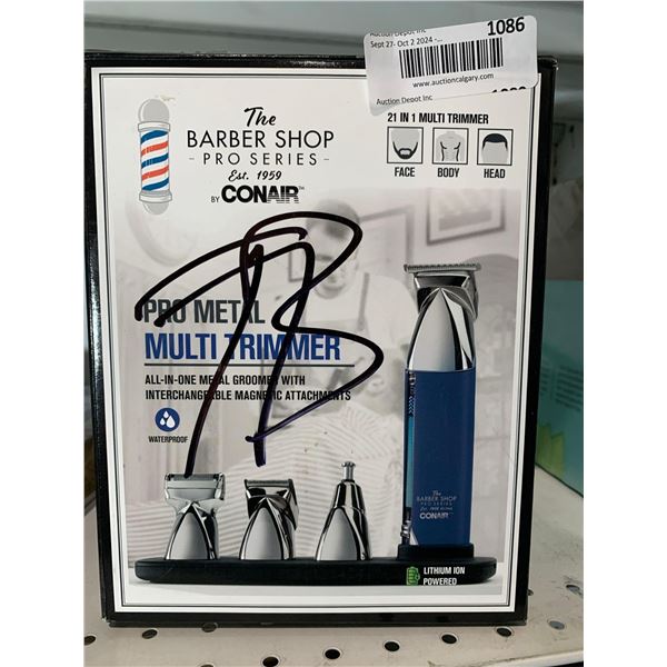 Conair The Barber Shop Pro Series Pro Metal Multi Trimmer / Groomer