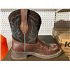 Image 5 : Ariat Fatbaby Heritage Dapper Ladies Cowboy Boot Size 9 Royal Chocolate / Fudge