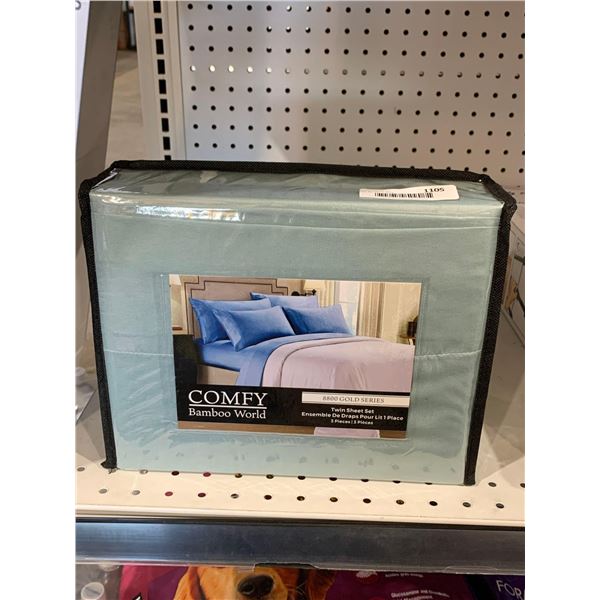 Comfy Bamboo World 8800 Gold Series Twin Sheet Set