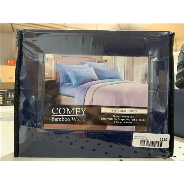 Comfy Bamboo World 8800 Gold Series Queen Sheet Set