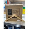 Image 1 : Lennox Premium Wooden Hangers 20pcs