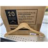 Image 2 : Lennox Premium Wooden Hangers 20pcs