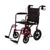 Image 1 : Medline Basic Aluminum Transport Chair 12" Wheels 18"