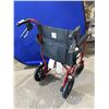 Image 5 : Medline Basic Aluminum Transport Chair 12" Wheels 18"