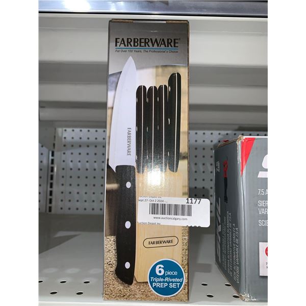 Faberware 6pc Triple-Riveted Prep Set