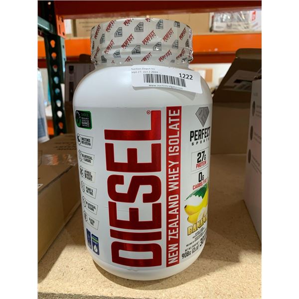 Diesel New Zealand Whey Isolate Drink Powder Banana 908G