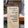 Image 3 : Medisonic HomeWorx HW-520P 19" Reversible J-Pole Antenna Mount