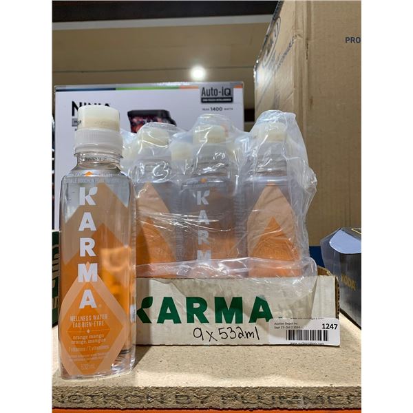 Karma Wellness Water Orange Mango 9 x 532ml