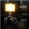 Image 1 : Neewer Dimmable 176 LED Video Light Lighting Kit: 176 LED Panel 3200-5600K, 2 Pieces Rechargeable Li