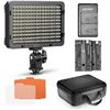 Image 2 : Neewer Dimmable 176 LED Video Light Lighting Kit: 176 LED Panel 3200-5600K, 2 Pieces Rechargeable Li
