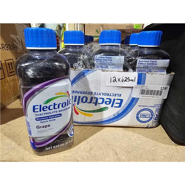Electrolit Electrolite Beverage - Grape Flavor 12x 625ml