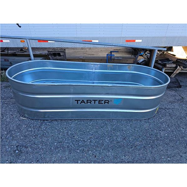 Tarter Farm & Ranch Equipment Oval Mega 300 Water Tank, 8'x3'x2' WT328
