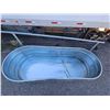 Image 2 : Tarter Farm & Ranch Equipment Oval Mega 300 Water Tank, 8'x3'x2' WT328