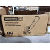 Image 2 : Greenworks TL80L00 10-Inch 80V Cordless Tiller Cultivator, Battery Not Included, Green