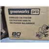 Image 3 : Greenworks TL80L00 10-Inch 80V Cordless Tiller Cultivator, Battery Not Included, Green