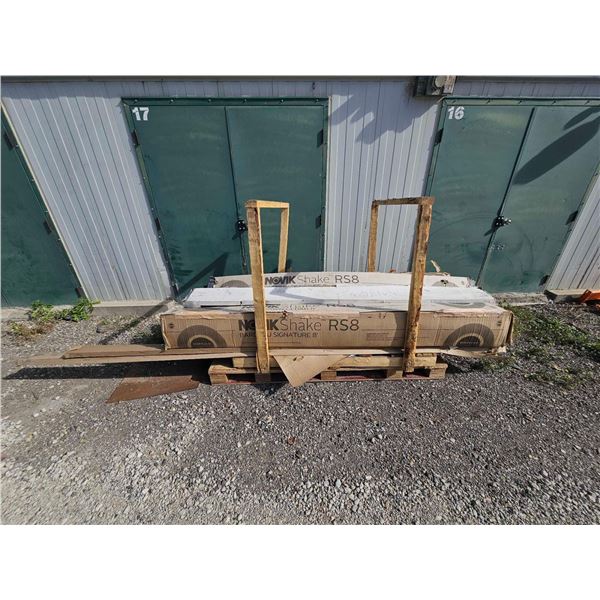 Novik RS8 Roughshawn Cedar Blend 8' Shake Lot of 4 Boxes