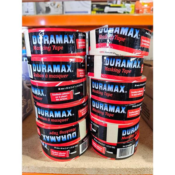 Duramax Masking Tape 12x 36mmx25m rolls