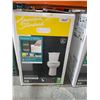 Image 2 : American Standard Ravenna 3 Two-Piece 1.6 gpf/6.0 Lpf Standard Height Round Front Complete Toilet Wi