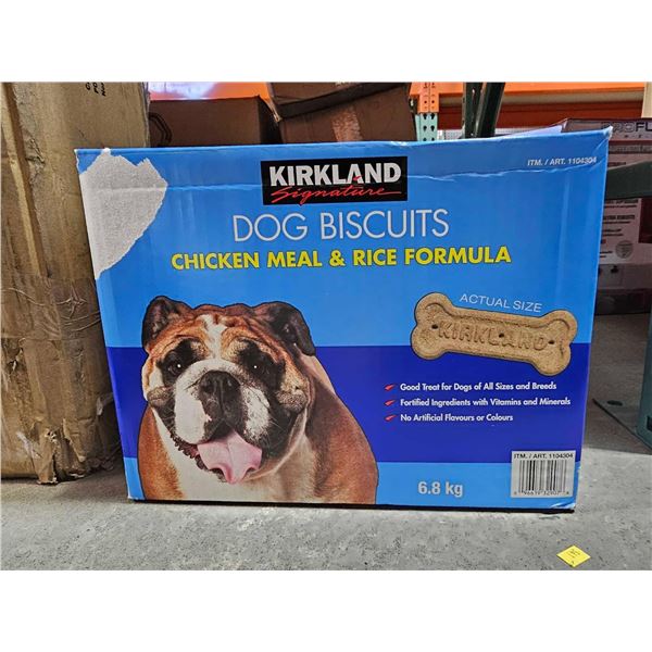 Kirkland Dog Biscuits - Chicken & Rice Formula 6.8Kg