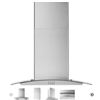 Image 1 : Whirlpool WVW51UC0LS Range Hood, 30 inch Exterior Width, Chimney, 3, 400 CFM, 7.0, LED, 3, Stainless