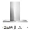 Image 1 : Whirlpool WVW57UC0FS Range Hood, 30 inch Exterior Width, Chimney, Wall Mounted, 400 CFM, Accepts Bot