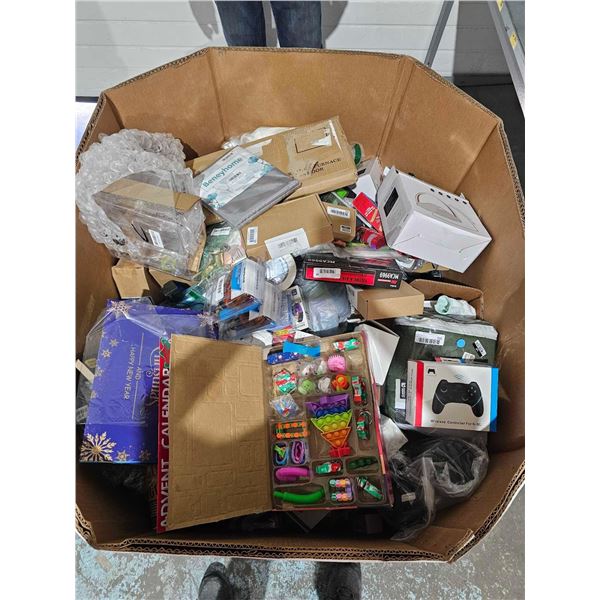 Pallet Box Filled with Electronics, Toys, Gadgets & Household Goods