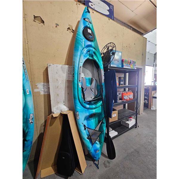 Pelican Odyssey 100x Single Person Kayak with Double Headed Oar