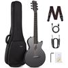 Image 1 : Enya NOVA Go SP1 Carbon Fiber Acoustic Electric Guitar with Smart AcousticPlus 35 Inch Travel Acusti