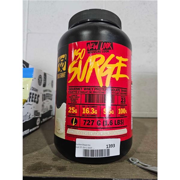 Mutant Iso Surge Vanilla Ice Cream - 1.6lb
