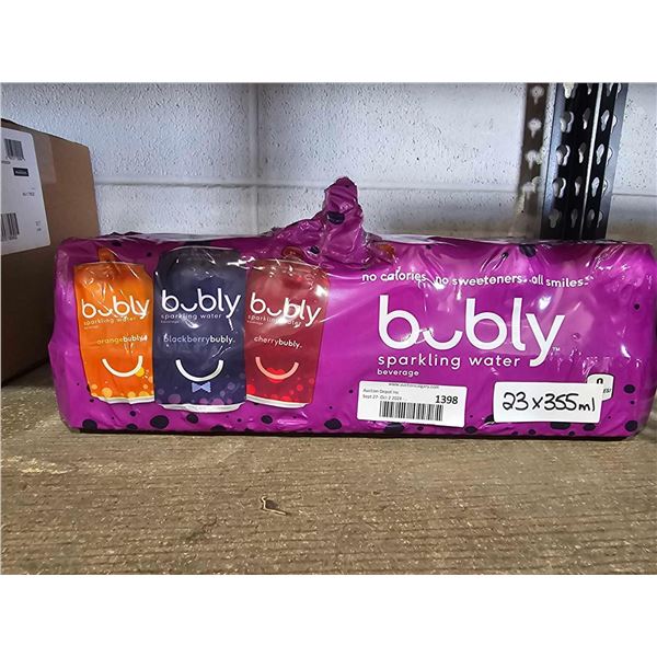 Bubly Assorted Sparkling Water 23x355ml