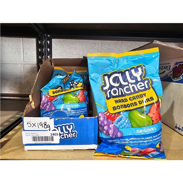Jolly Ranchers Original Hard Candies 5x198g
