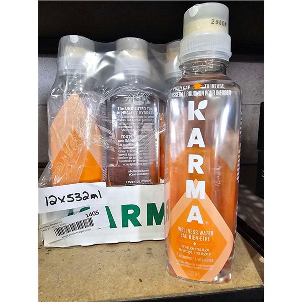 Karma Wellness Water Orange Mango 12x532ml