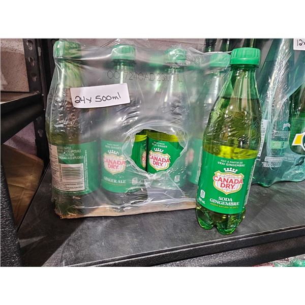 CDanada Dry Ginger Ale 24x500ml bottles