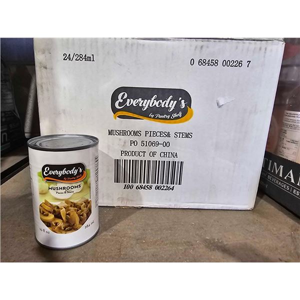 Everybody's Mushroom Pieces & Stems 24x284ml